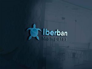 Rediseño Logo Iberban Mamparas