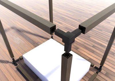 Estructura Cama Balinesa